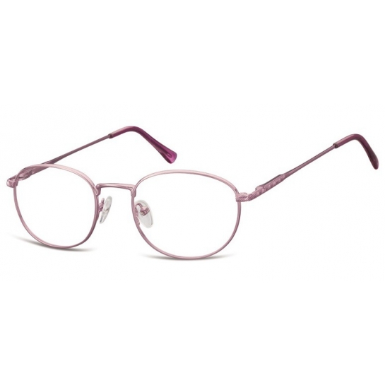 Lenonki damskie zerowki Okulary Oprawki korekcyjne 794D fioletowe